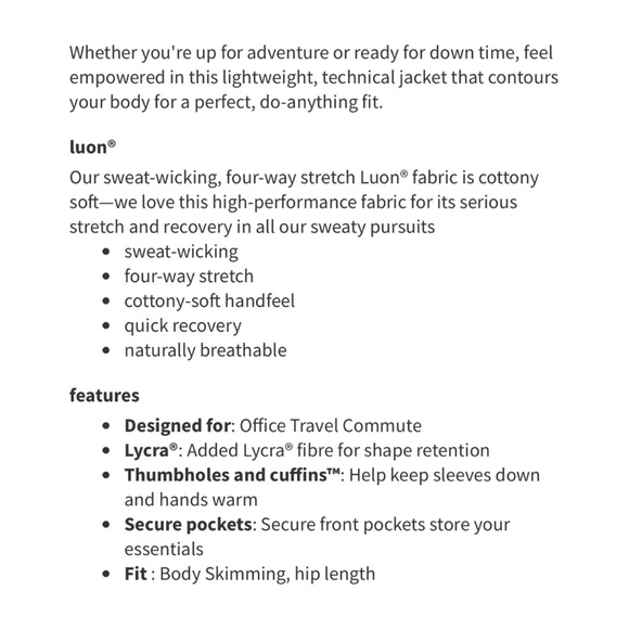 NWOT Lululemon Define Jacket in Calypso Pink Size 8 - Picture 15 of 15